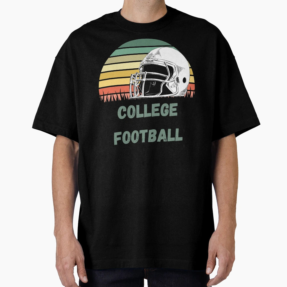 College Football T-Shirt - Aesthetic Graphic Men Women - T-Shirt, Sweatshirt, Hoodie