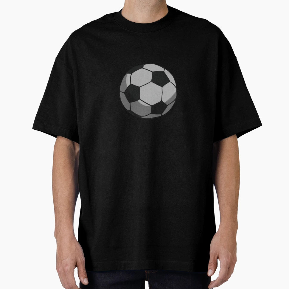 Soccer Ball T-Shirt - Minimalist Print Men Women - T-Shirt, Sweatshirt, Hoodie