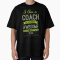 I Am Coach Freakishly Awesome Cross T-Shirt - Minimalist Print Men Women - T-Shirt, Sweatshirt, Hoodie
