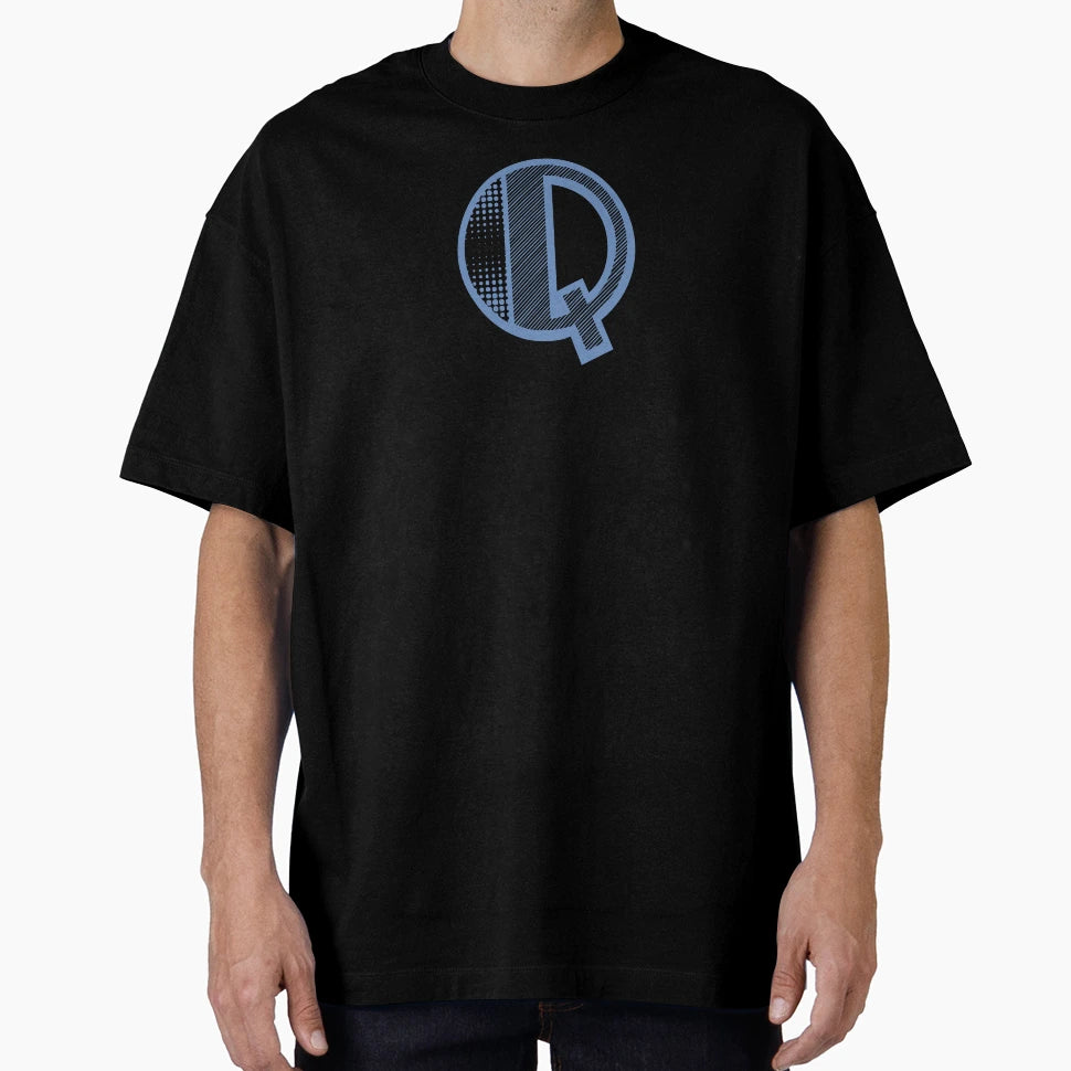 Modern Monogram Initial Letter Q T-Shirt - Custom Art Print for Adults - T-Shirt, Sweatshirt, Hoodie