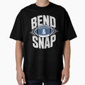 Bend Snap Game Day Funny Football T-Shirt - Minimalist Print for Adults - T-Shirt, Sweatshirt, Hoodie
