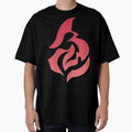Fire Element Honkai Star Rail T-Shirt - Minimalist Print Men Women - T-Shirt, Sweatshirt, Hoodie
