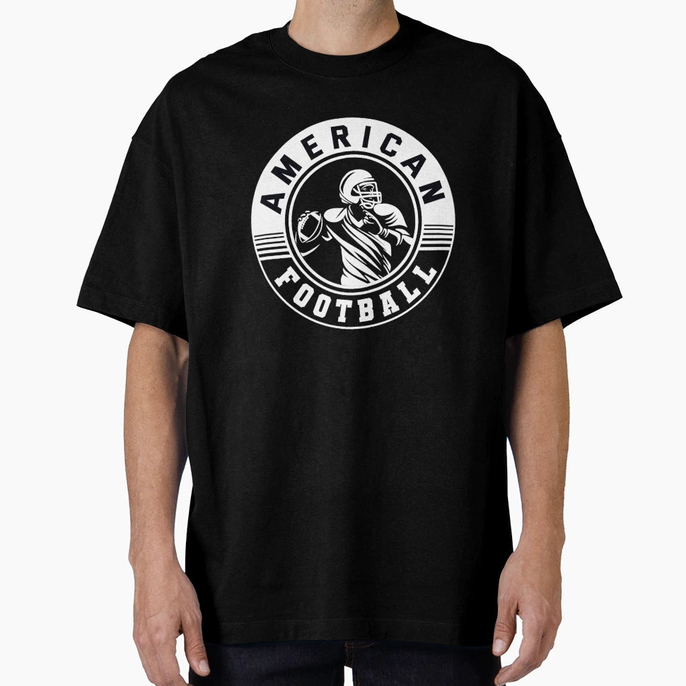 Merican Football Is Popular Sport T-Shirt - Aesthetic Graphic Unisex - T-Shirt, Sweatshirt, Hoodie