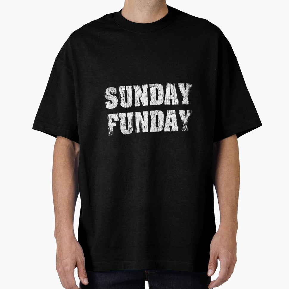 Sunday Funday Football T-Shirt - Graphic Print Men Women - T-Shirt, Sweatshirt, Hoodie