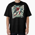 Clash Pitch Intense Soccer Showdown T-Shirt - Fun Novelty Design for Adults - T-Shirt, Sweatshirt, Hoodie