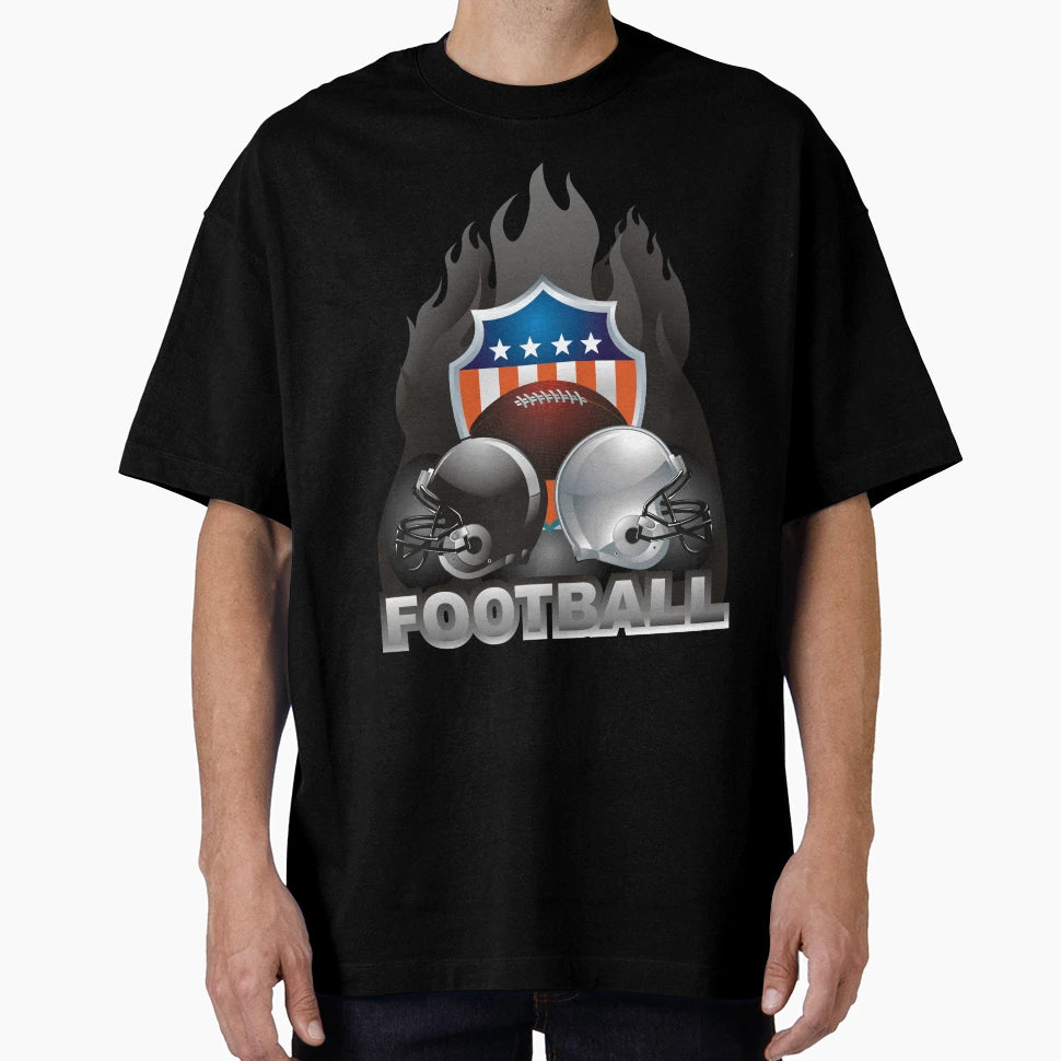 American Football T-Shirt - Graphic Print Unisex - T-Shirt, Sweatshirt, Hoodie