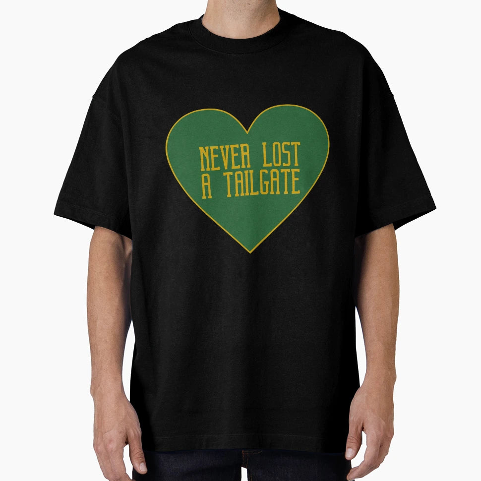 Never Lost Tailgate Heart T-Shirt - Casual Everyday Wear Men Women - T-Shirt, Sweatshirt, Hoodie