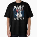 Play Forever Skeleton Football T-Shirt - Fun Novelty Design Men Women - T-Shirt, Sweatshirt, Hoodie