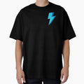 Blue Lightning Bolts T-Shirt - Novelty Apparel Men Women - T-Shirt, Sweatshirt, Hoodie