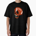 American Football Ball Skull Face T-Shirt - Graphic Print for Adults - T-Shirt, Sweatshirt, Hoodie