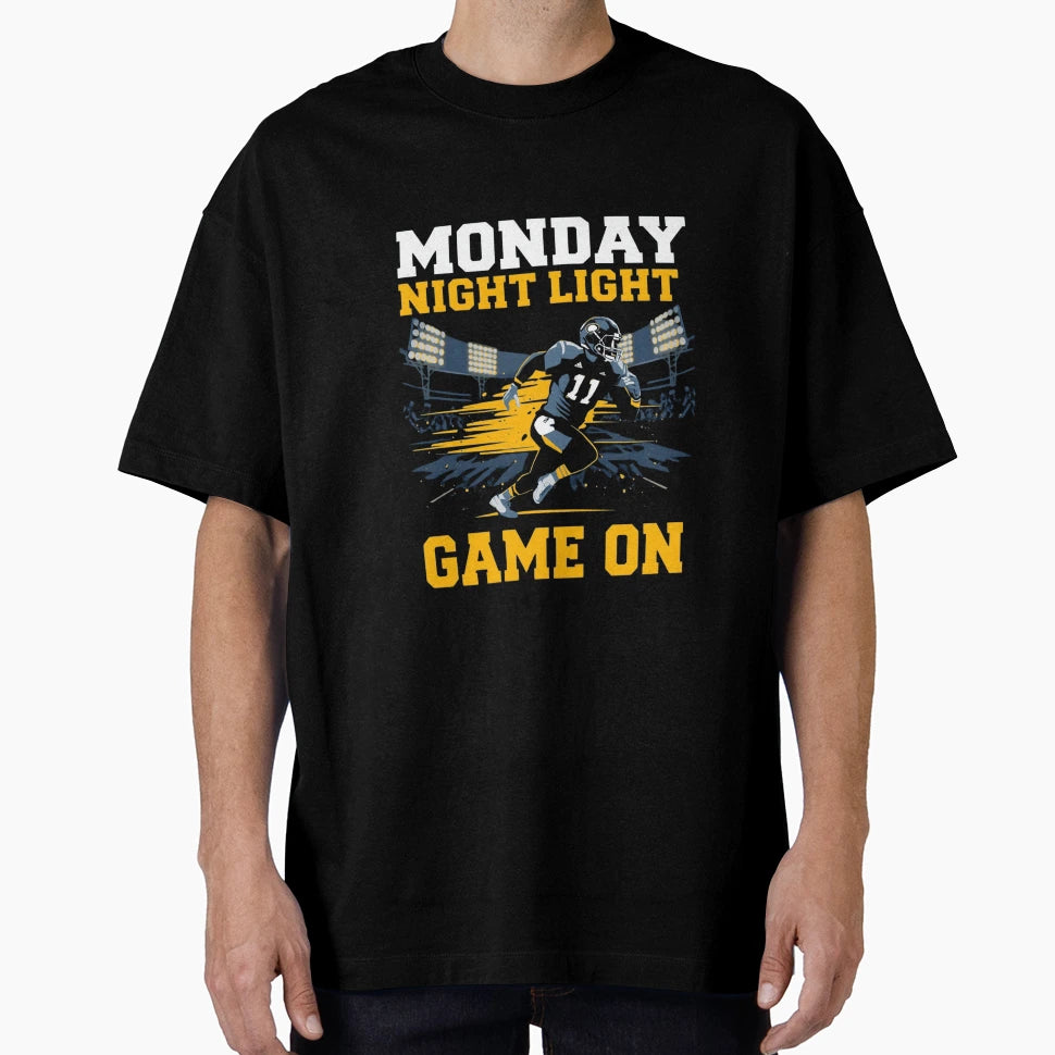 Under Lights Monday Night T-Shirt - Casual Everyday Wear Men Women - T-Shirt, Sweatshirt, Hoodie