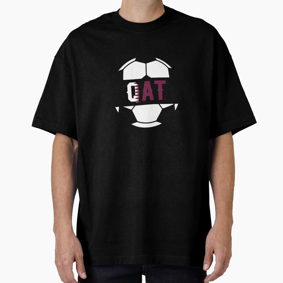 Qatar Soccer Qat T-Shirt - Custom Art Print for Adults - T-Shirt, Sweatshirt, Hoodie