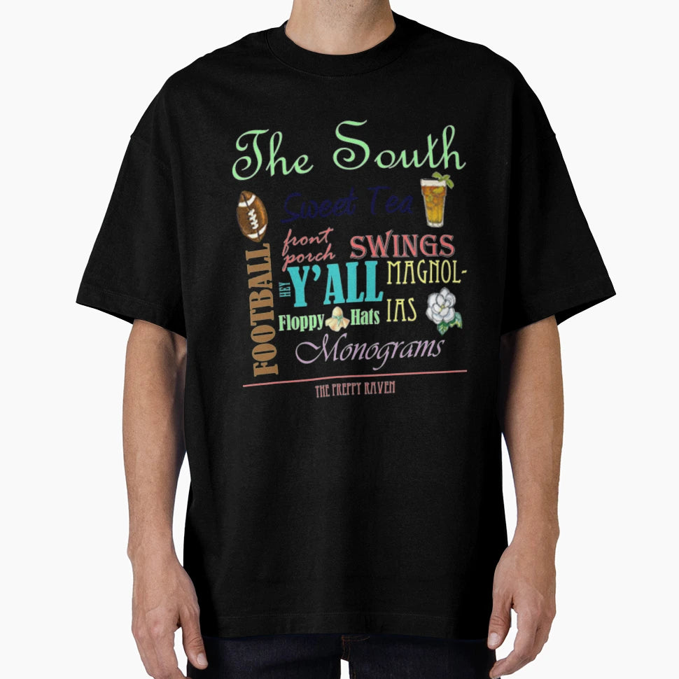 South Characteristics T-Shirt - Streetwear Style for Adults - T-Shirt, Sweatshirt, Hoodie