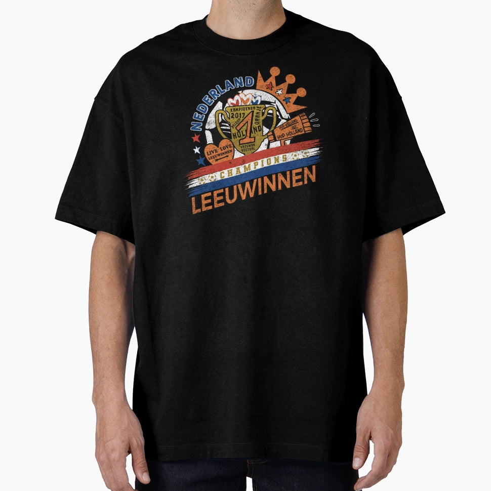 Holland Leeuwinnen Champions Woso T-Shirt - Graphic Print Unisex - T-Shirt, Sweatshirt, Hoodie