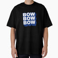 Bow Bow Bow Wnba Indiana Fever Colors T-Shirt - Graphic Print for Adults - T-Shirt, Sweatshirt, Hoodie
