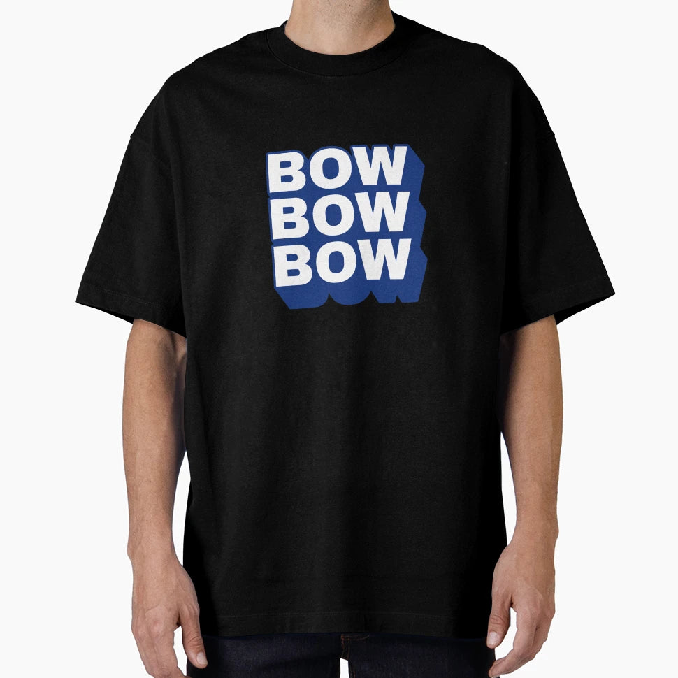 Bow Bow Bow Wnba Indiana Fever Colors T-Shirt - Graphic Print for Adults - T-Shirt, Sweatshirt, Hoodie