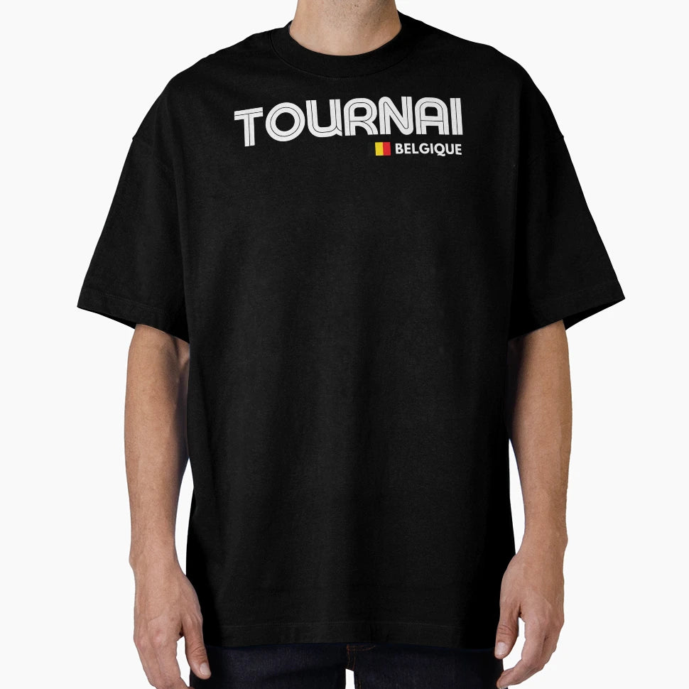 Tournai Belgique T-Shirt - Unique Graphic for Adults - T-Shirt, Sweatshirt, Hoodie