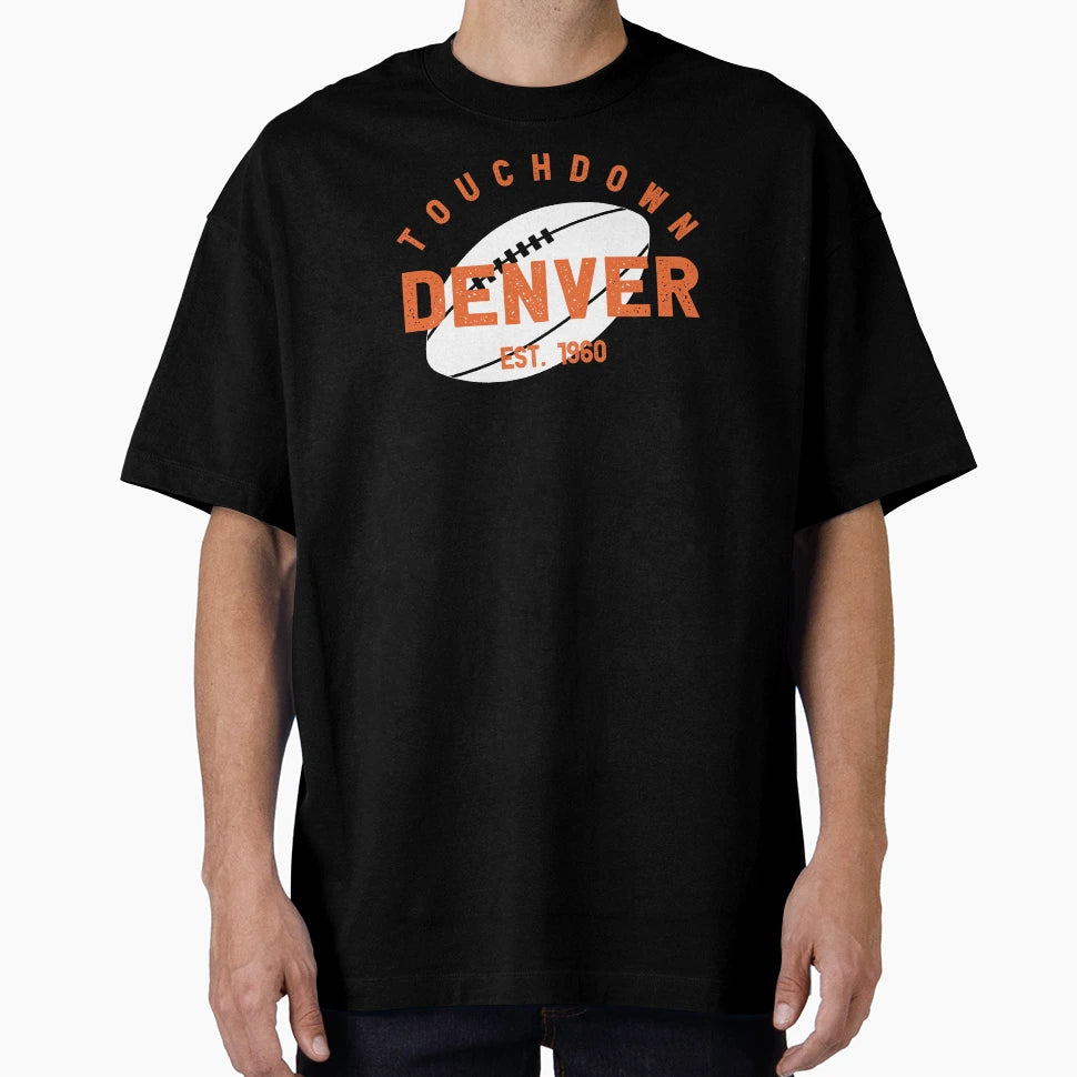 Denver Football Team Kickoff T-Shirt - Aesthetic Graphic Unisex - T-Shirt, Sweatshirt, Hoodie