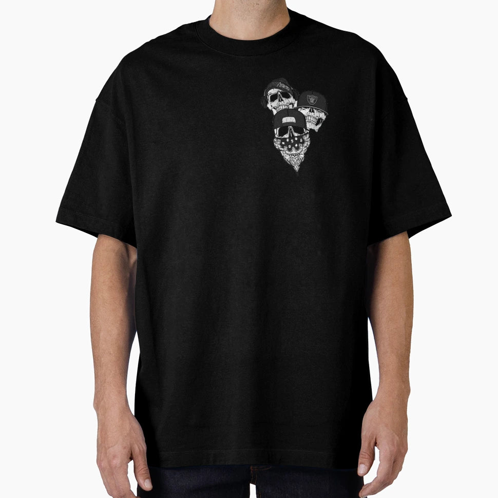 Gangster Skull Articles T-Shirt - Minimalist Print Men Women - T-Shirt, Sweatshirt, Hoodie