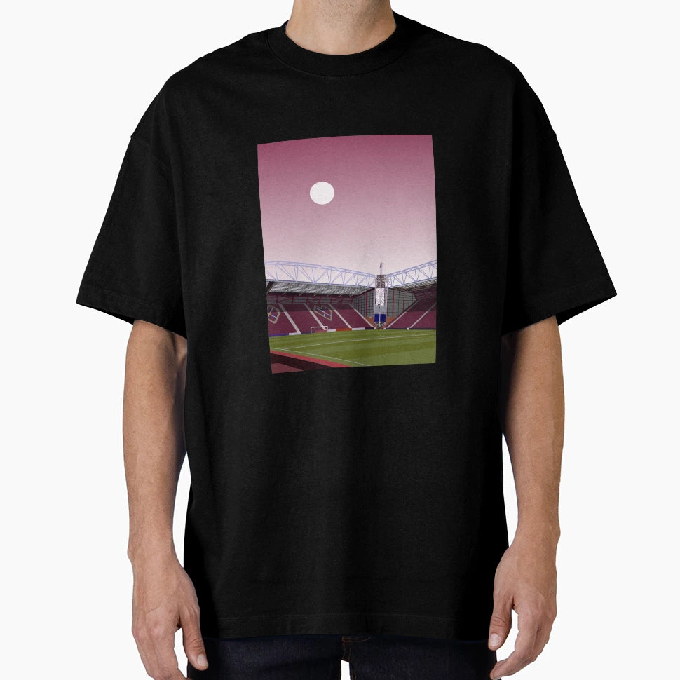 Tynecastle T-Shirt - Minimalist Print for Adults - T-Shirt, Sweatshirt, Hoodie