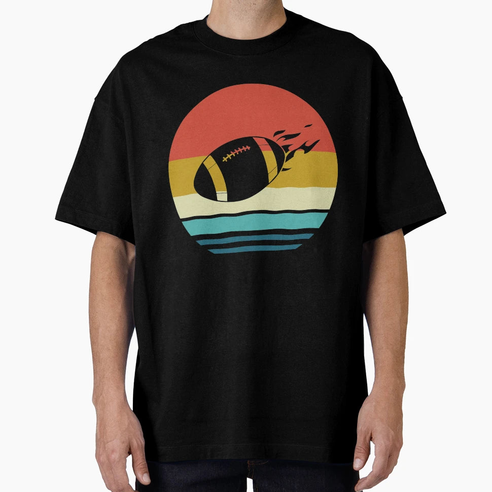 Rugby Rugby Ball Rugby Player Gift T-Shirt - Custom Art Print Men Women - T-Shirt, Sweatshirt, Hoodie
