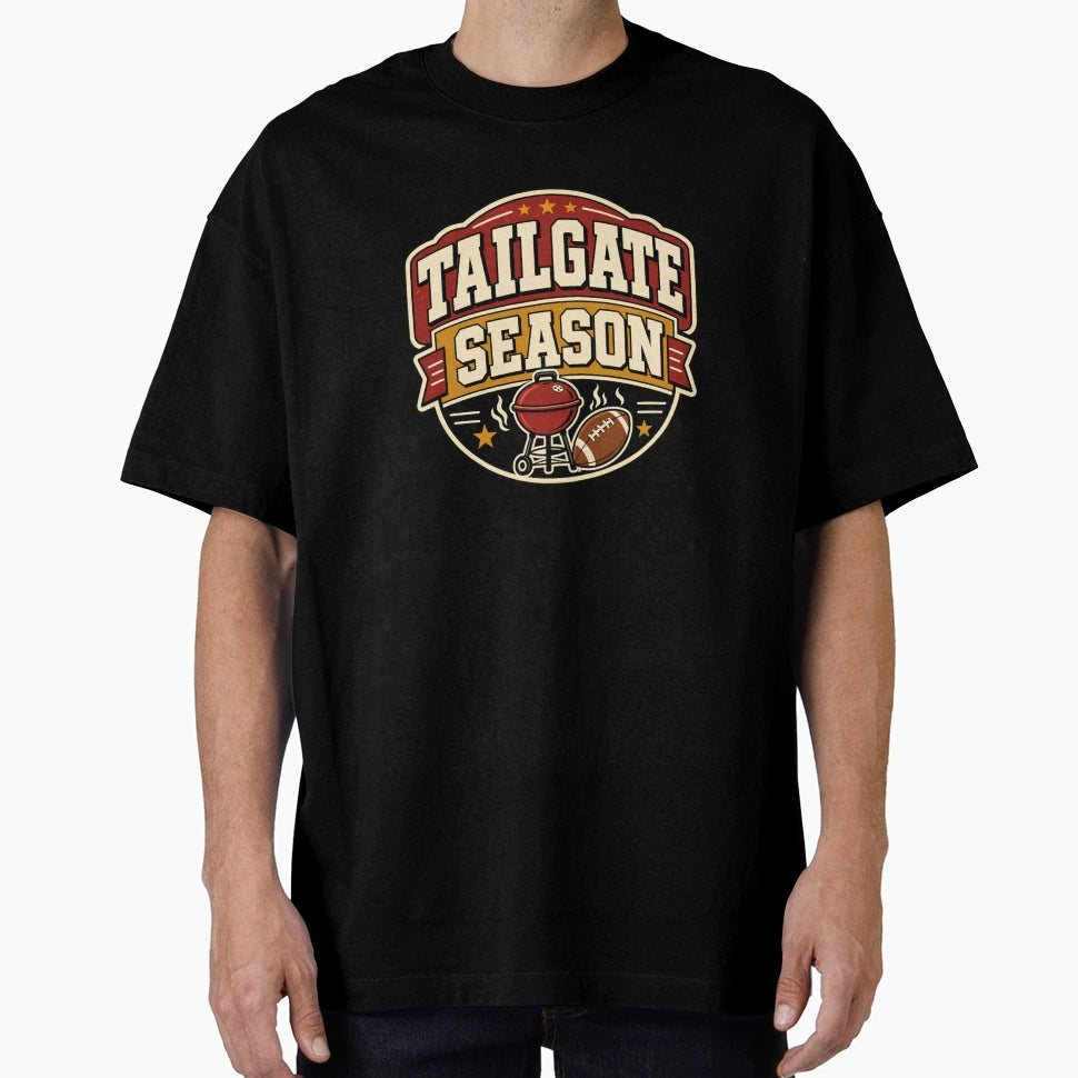 Football Tailgating Bbq Party T-Shirt - Minimalist Print Unisex - T-Shirt, Sweatshirt, Hoodie