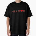 Heartbeat T-Shirt - Trendy Graphic for Adults - T-Shirt, Sweatshirt, Hoodie