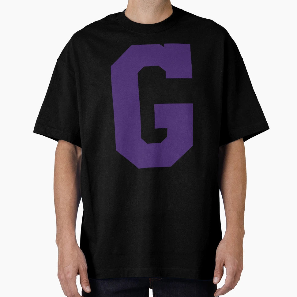 Alphabet Purple G Sports Letter G T-Shirt - Fun Novelty Design for Adults - T-Shirt, Sweatshirt, Hoodie
