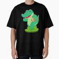 Crocodile American Football Sports T-Shirt - Graphic Print Unisex - T-Shirt, Sweatshirt, Hoodie