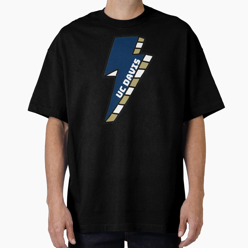 Uc Davis Lightning Bolt T-Shirt - Graphic Print Unisex - T-Shirt, Sweatshirt, Hoodie