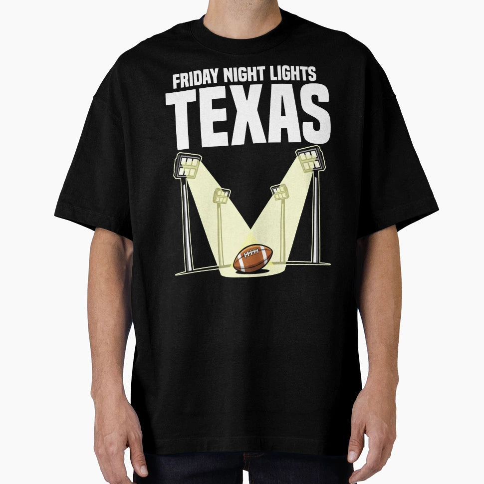 Texas Friday Night Lights Stadium T-Shirt - Fun Novelty Design for Adults - T-Shirt, Sweatshirt, Hoodie