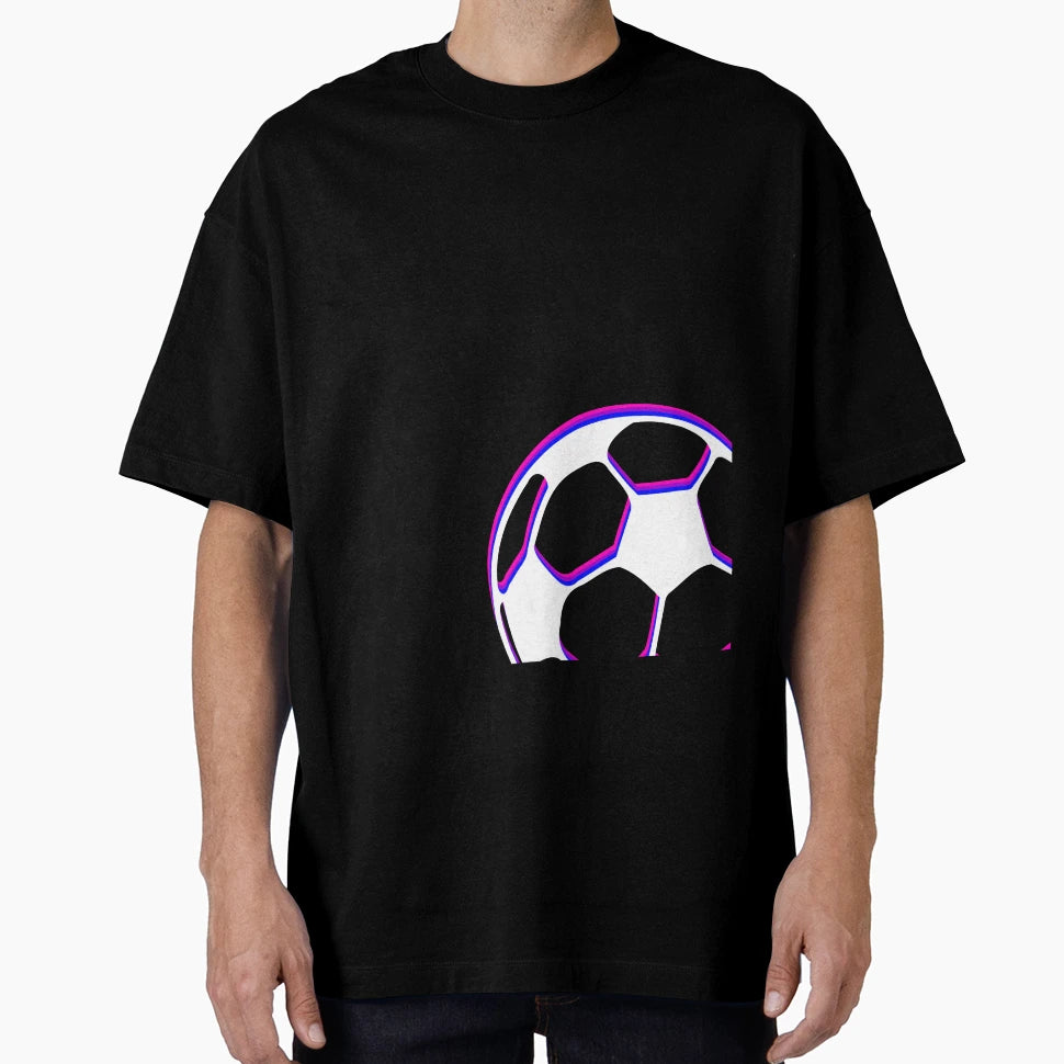 Soccer Ball T-Shirt - Streetwear Style Men Women - T-Shirt, Sweatshirt, Hoodie