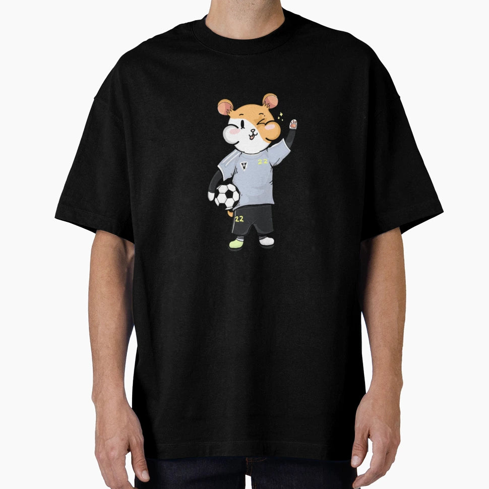 Football Hamster T-Shirt - Novelty Apparel Unisex - T-Shirt, Sweatshirt, Hoodie