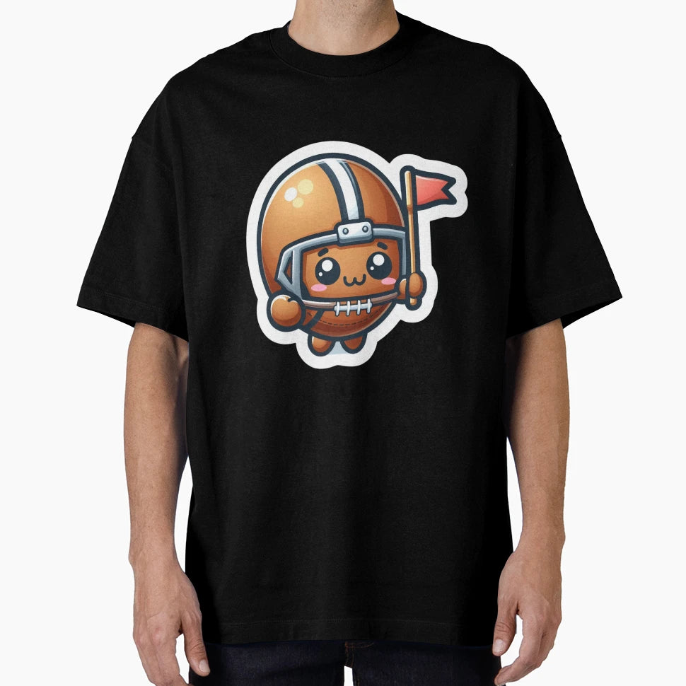 American Football Mascot 4 T-Shirt - Trendy Graphic Unisex - T-Shirt, Sweatshirt, Hoodie