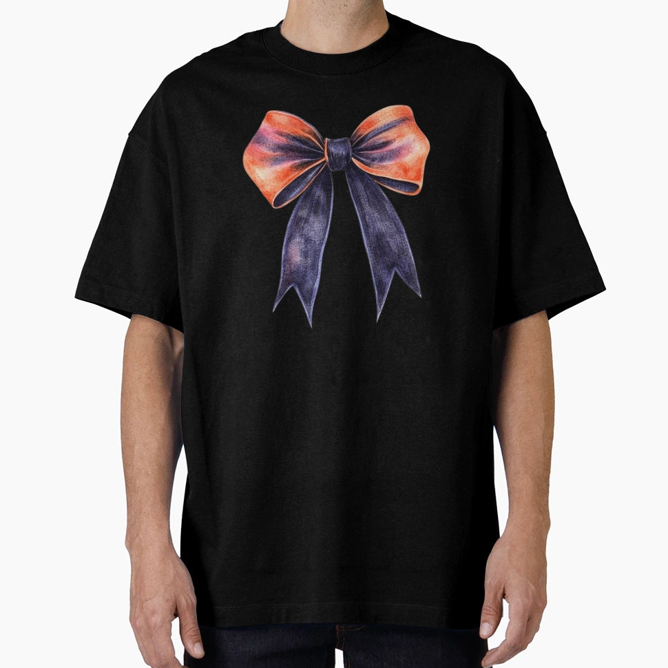 Halloween Bow T-Shirt - Minimalist Print Unisex - T-Shirt, Sweatshirt, Hoodie