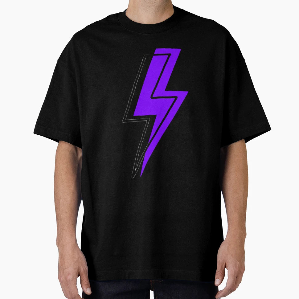 Bolt Out Purple T-Shirt - Casual Everyday Wear Men Women - T-Shirt, Sweatshirt, Hoodie