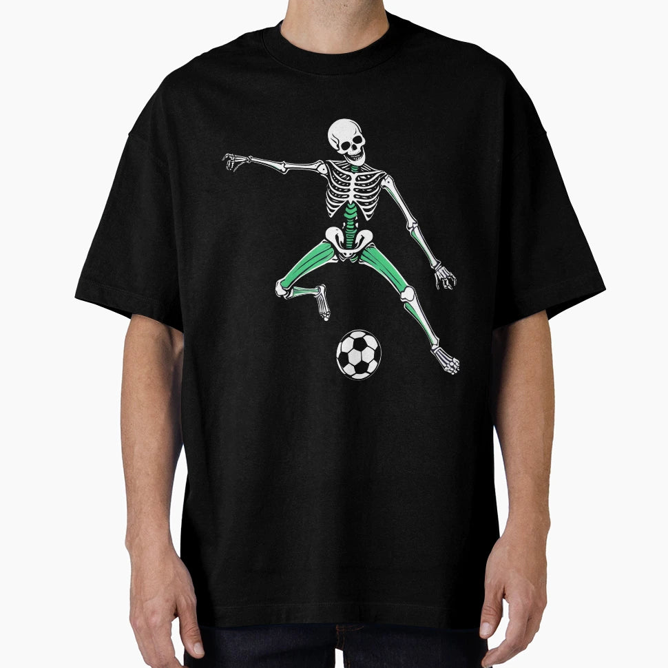 Skeleton Football T-Shirt - Graphic Print for Adults - T-Shirt, Sweatshirt, Hoodie