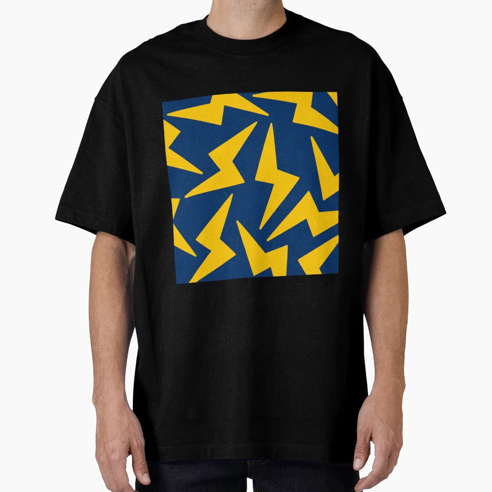Large Lightning Pattern Large Full T-Shirt - Custom Art Print Unisex - T-Shirt, Sweatshirt, Hoodie