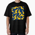 Large Lightning Pattern Large Full T-Shirt - Custom Art Print Unisex - T-Shirt, Sweatshirt, Hoodie