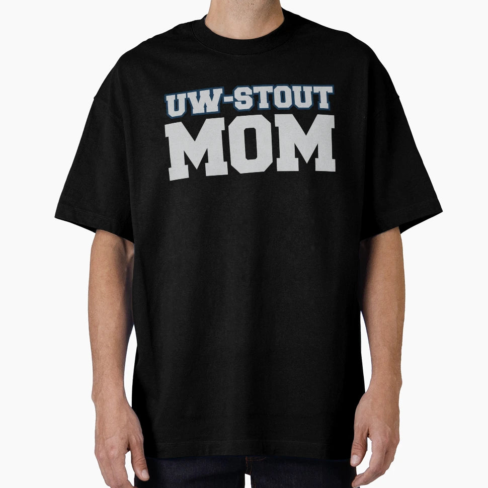 Uw Stout Mom T-Shirt - Fun Novelty Design Unisex - T-Shirt, Sweatshirt, Hoodie