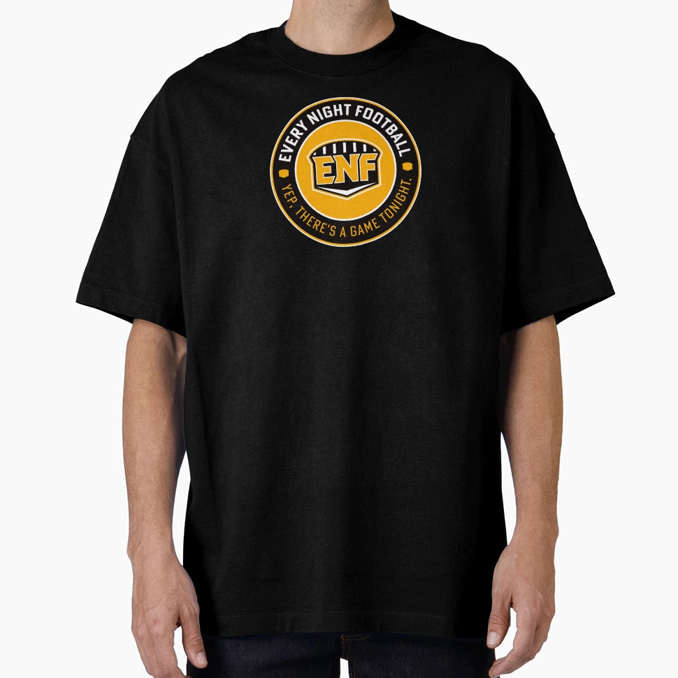 Every Night Football Circular T-Shirt - Aesthetic Graphic for Adults - T-Shirt, Sweatshirt, Hoodie