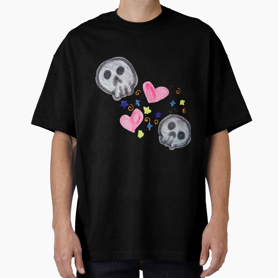 Skull Pattern T-Shirt - Custom Art Print for Adults - T-Shirt, Sweatshirt, Hoodie