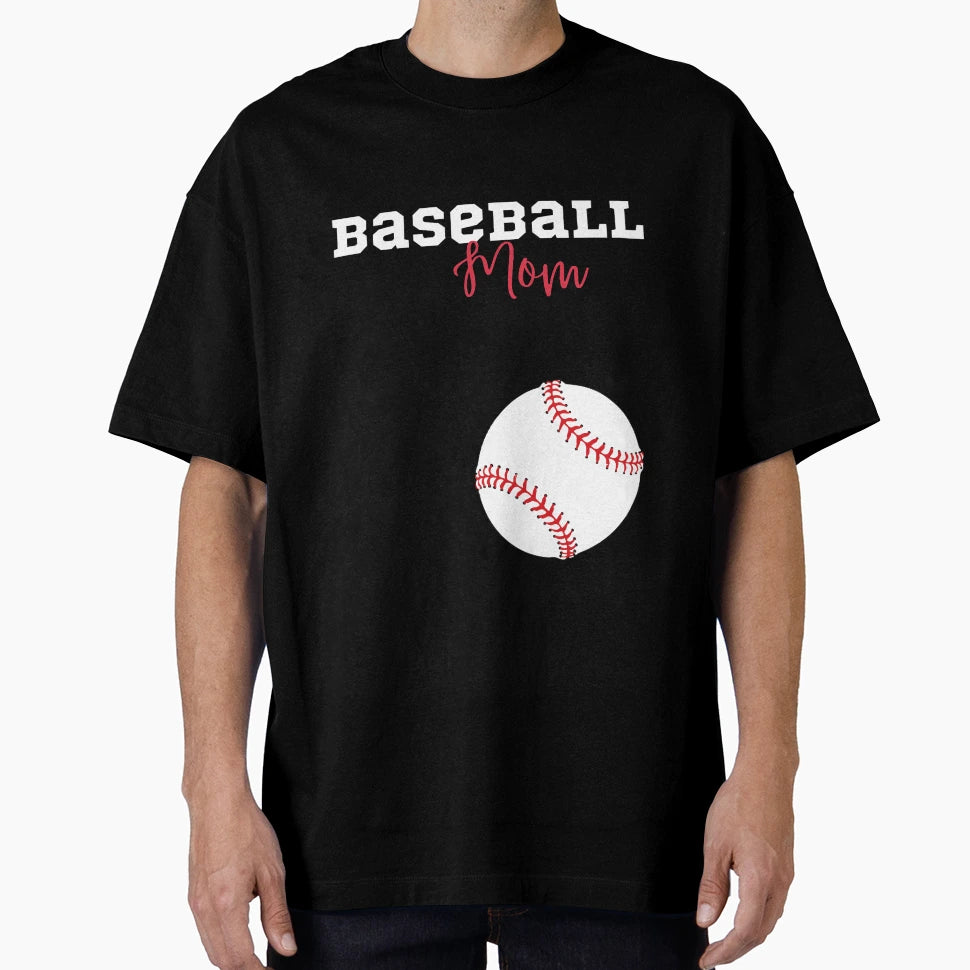 Baseball Mom T-Shirt - Casual Everyday Wear Men Women - T-Shirt, Sweatshirt, Hoodie