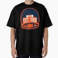 Denver Throwback Football Helmet T-Shirt - Minimalist Print Unisex - T-Shirt, Sweatshirt, Hoodie