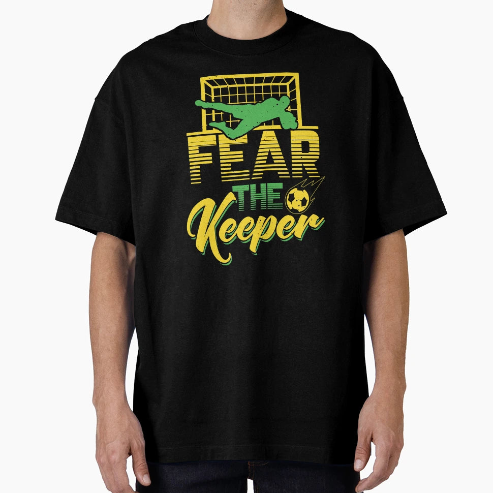 Fear Keeper Soccer Goalie Goalie Penalty T-Shirt - Aesthetic Graphic Unisex - T-Shirt, Sweatshirt, Hoodie