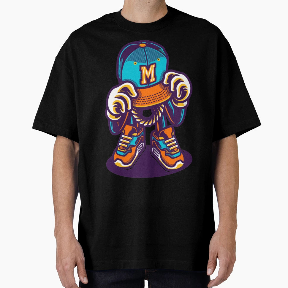 Large M T-Shirt - Graphic Print for Adults - T-Shirt, Sweatshirt, Hoodie