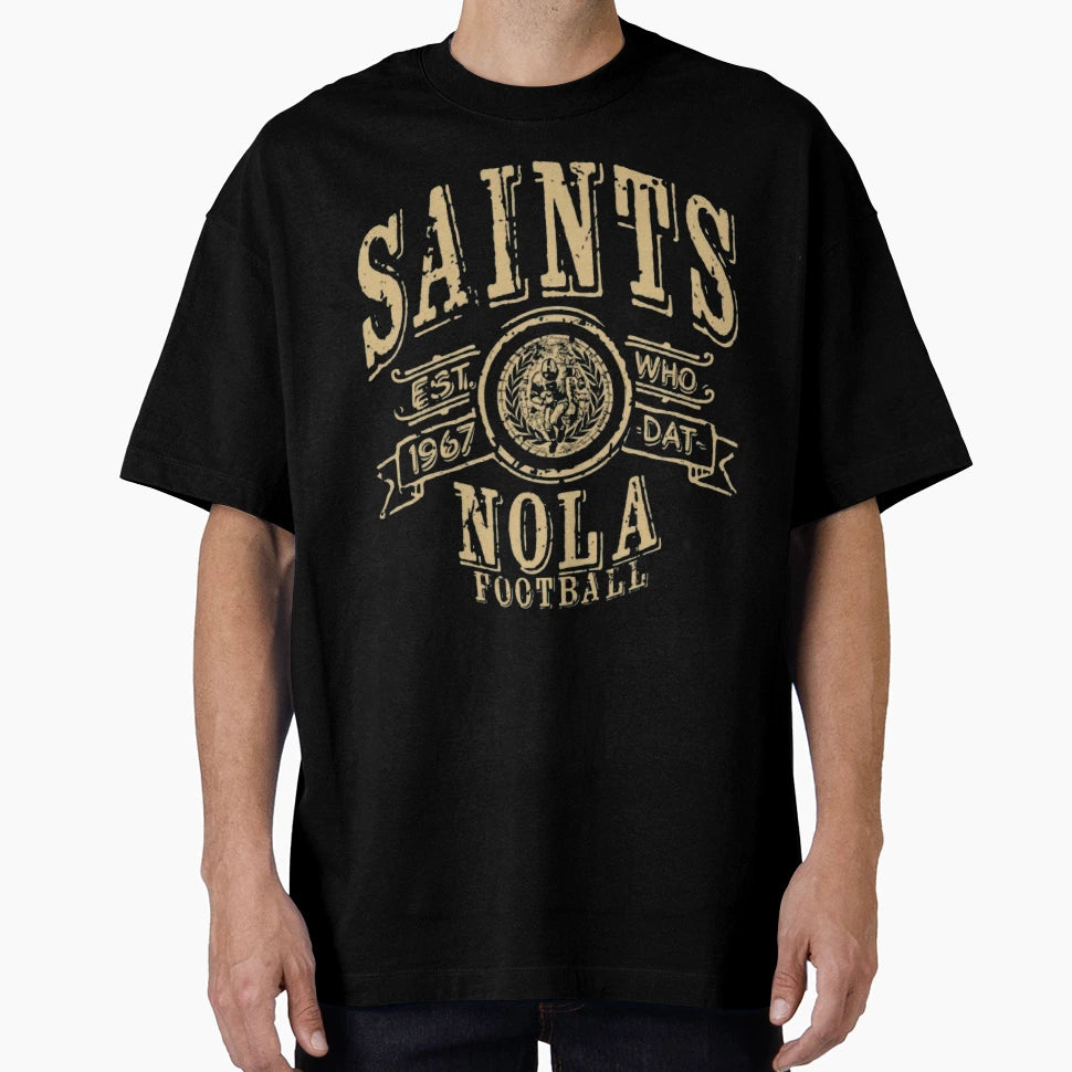 Art New Orleans Saints T-Shirt - Aesthetic Graphic for Adults - T-Shirt, Sweatshirt, Hoodie