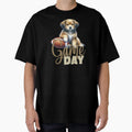 Puppy Football Game Day T-Shirt - Minimalist Print Unisex - T-Shirt, Sweatshirt, Hoodie