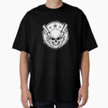 Gothic Skull Emblem Surrounded T-Shirt - Unique Graphic Men Women - T-Shirt, Sweatshirt, Hoodie
