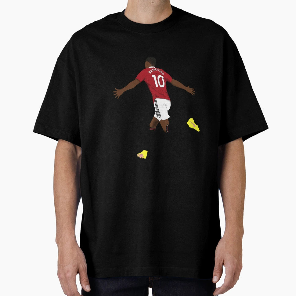Marcus Rashford Goal Celebration T-Shirt - Novelty Apparel Men Women - T-Shirt, Sweatshirt, Hoodie
